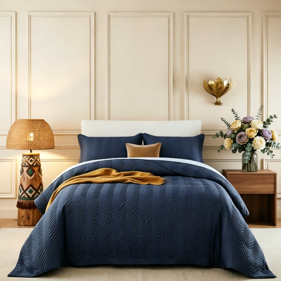 SansPoil Comforter Set – Pet Hair Resistant