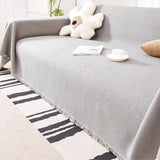 Scratch Resistant Solid Color Sofa Cover