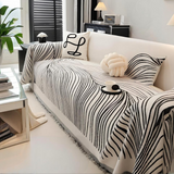 Scratch Resistant Abstract Lines Sofa Cover