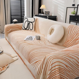 Scratch Resistant Abstract Lines Sofa Cover