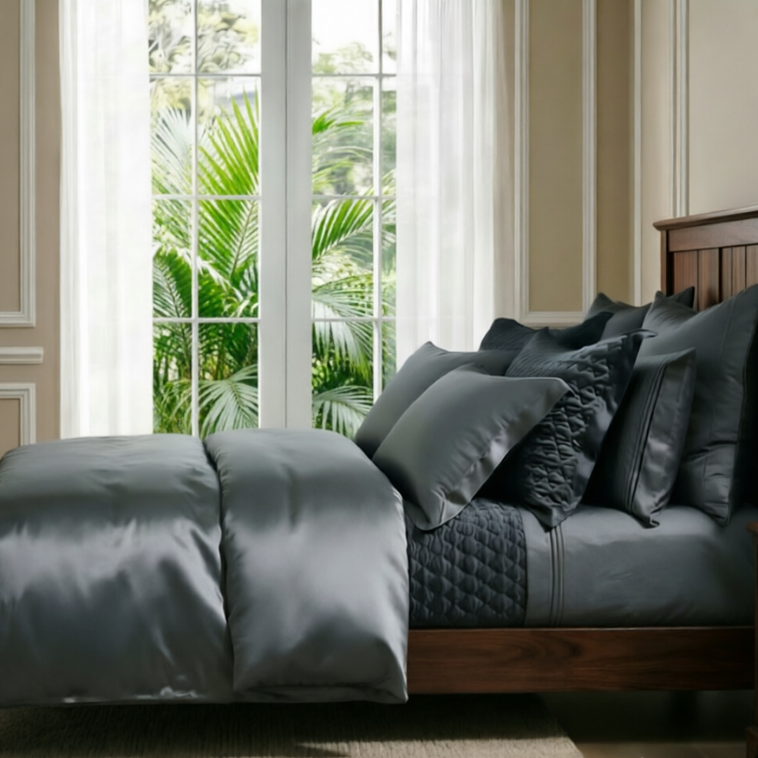 SansPoil Bamboo Duvet Cover – Pet Hair Resistant