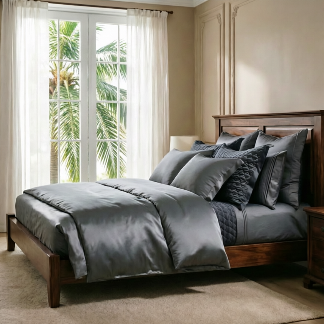 SansPoil Bamboo Duvet Cover – Pet Hair Resistant