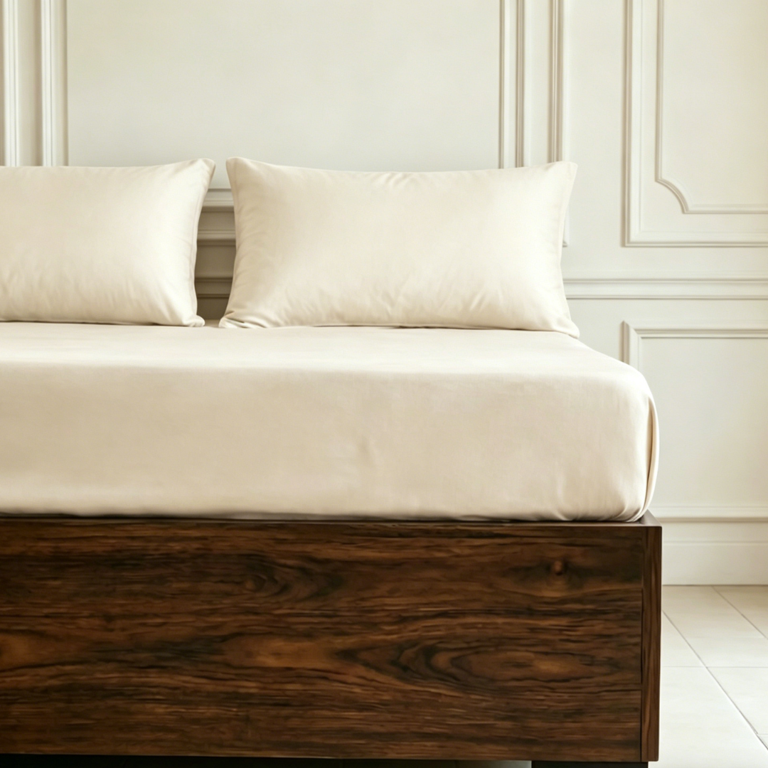 SansPoil Bamboo Fitted Sheet – Pet Hair Resistant