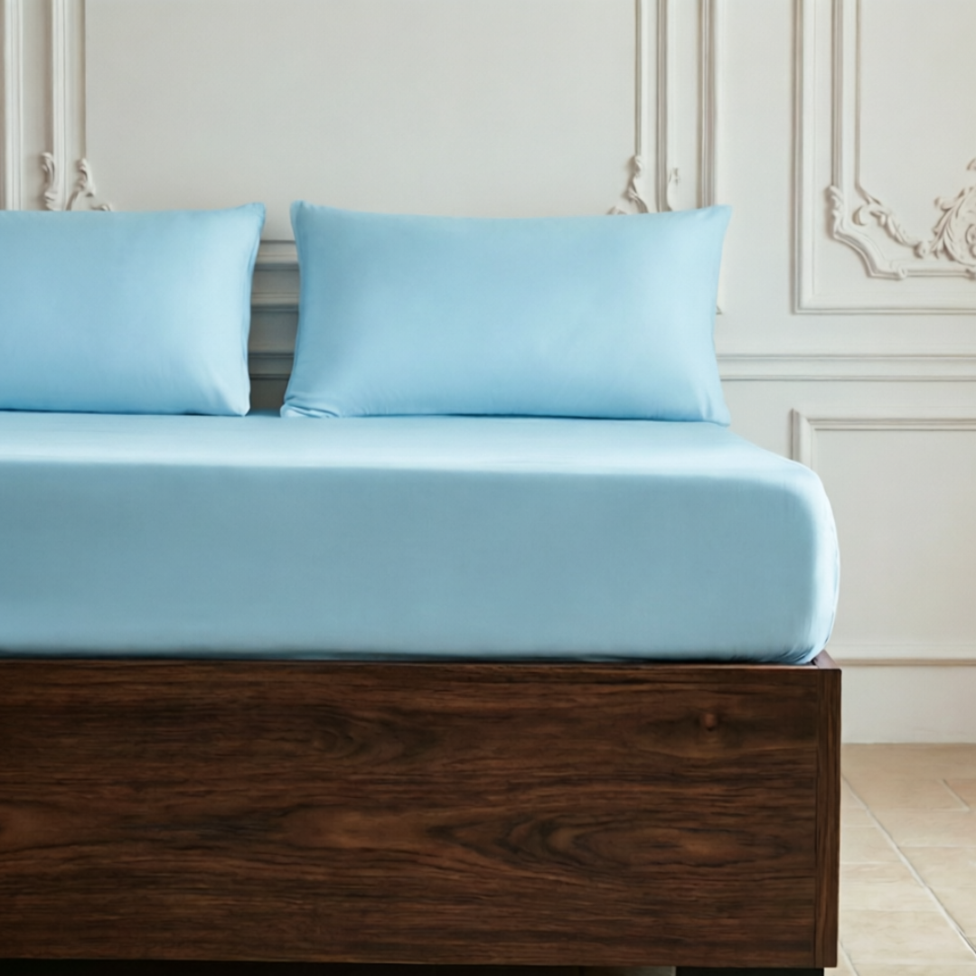 SansPoil Bamboo Fitted Sheet – Pet Hair Resistant