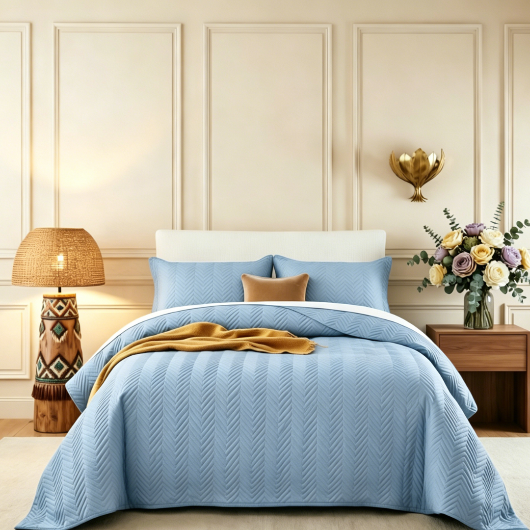 SansPoil Comforter Set – Pet Hair Resistant